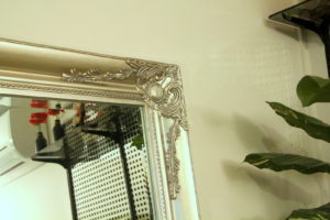 190x114cm Warm Silver Ornate Mirror 3 - Copy