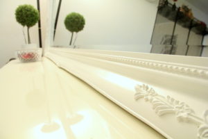 Gloss white mirror 177x77cm 9