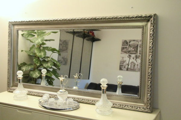 Roma Silver Mirror 172x86cm 1